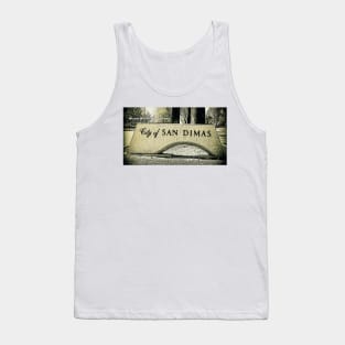 City of San Dimas, San Dimas, California by Mistah Wilson Tank Top